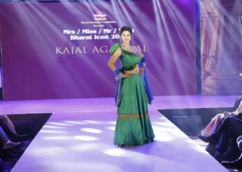 Jyoti Saxena Steals The Show With Her Stunning Walk As A Show Stopper For Ace Designer Kajal Agarwal