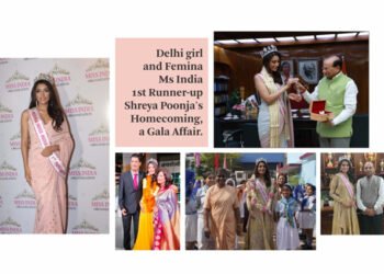 Delhi girl and Femina Miss India 2023 1st Runner-Up Shreya Poonja’s homecoming, a gala affair!
