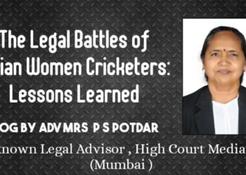 Legal Battles of Indian Women Cricketers