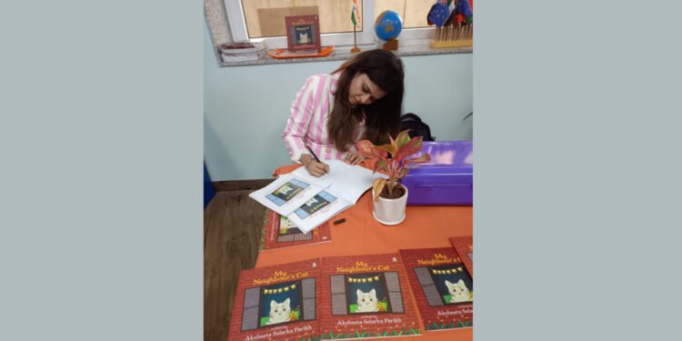 Paws and Whiskers: A Journey into the Playful World of 'My Neighbour’s Cat' by Aksheeta Selarka Parikh