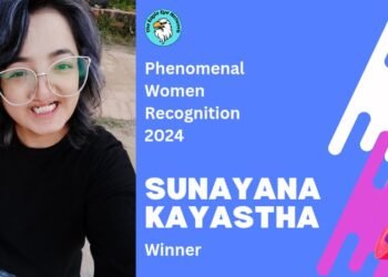 Sunayana Kayastha (Jasmine Of December) gets Phenomenal Women Recognition for her contribution to Literature