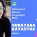 Sunayana Kayastha (Jasmine Of December) gets Phenomenal Women Recognition for her contribution to Literature
