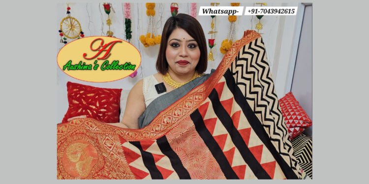 From Passion Project to Powerhouse: The Story of Aushima’s Collection and its Sari-Loving Founder