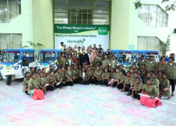 Herbalife and Shishu Mandir Launch Eco-Wheels Women's Initiative, Empowering 115 Women with E-Autos
