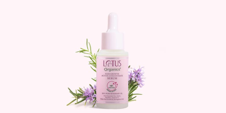 Lotus Organics + introduces its Hair Growth Active- Concentrate Serum