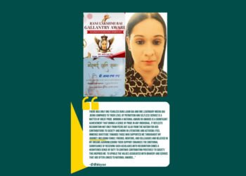 Mayaa SH Awarded Rani Laxmi Bai Gallantry Award and Meera Bai Smriti Samman 2025