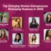 Emerging Women Entrepreneurs, JustWravel, Ghazal Alagh, Namita Thapar, Namrata Patwari, Vineeta Singh’s Bold Bet, Capt. Poonam Devrakhyani, Rajathi Kalimuthan, Dr. Suprabhaa Raorane