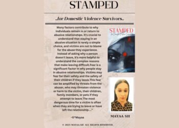Mayaa SH, Stamped : For Domestic Violence Survivors book,