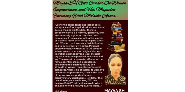 Mayaa SH, Women Empowerment,