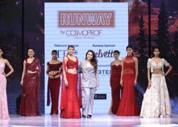 Sonaakshi Raaj’s “The First Kiss” Collection Steals the Show, Elevating Elegance at Cosmoprof India
