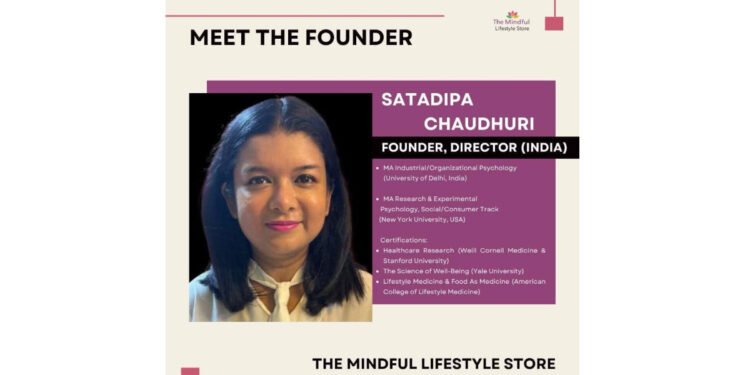 The Mindful Lifestyle Store, Satadipa Chaudhuri, Kolkata