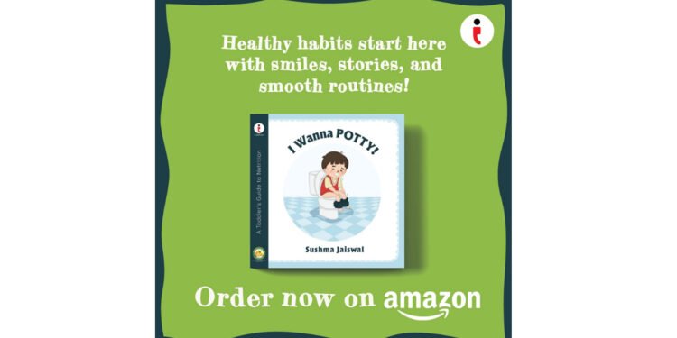 Author Sushma Jaiswal, I Wanna Potty!