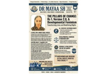Dr Mayaa SH: From Transforming Lives From Rs 1 Initiative To Powerful Voice Of Developmental Feminism